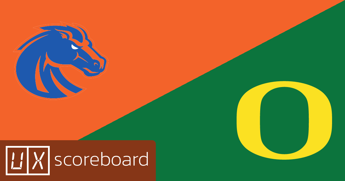 Boise State Broncos vs Oregon Ducks game highlights