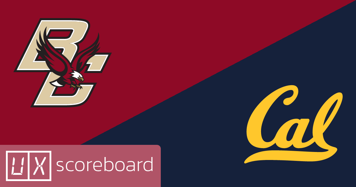 Boston College Eagles vs California Golden Bears game highlights