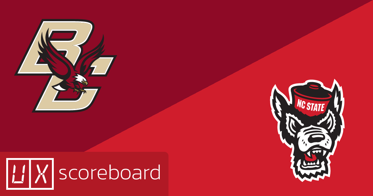Boston College Eagles vs NC State Wolfpack game highlights