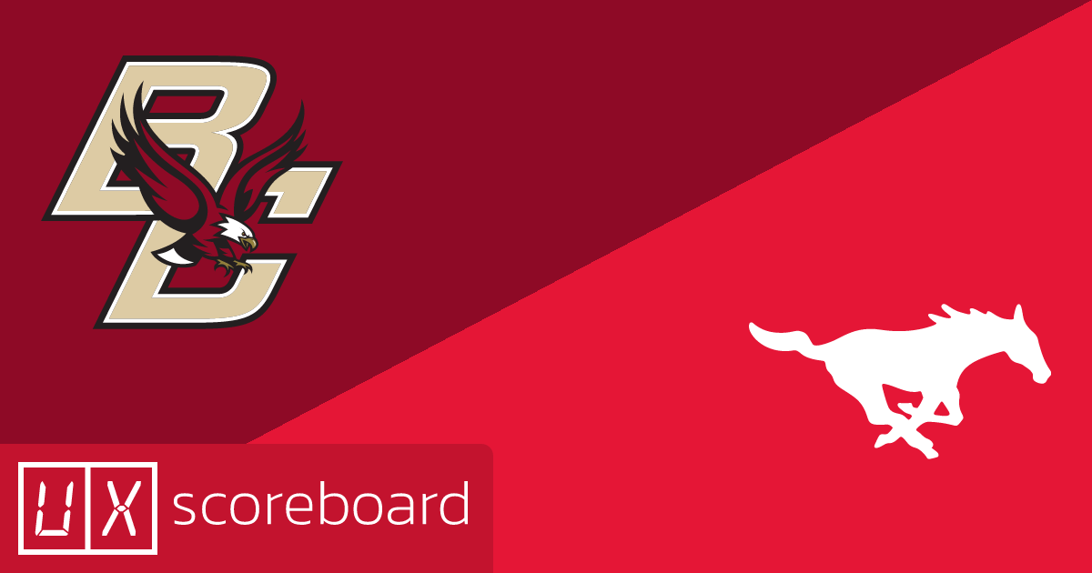 Boston College Eagles vs SMU Mustangs game highlights