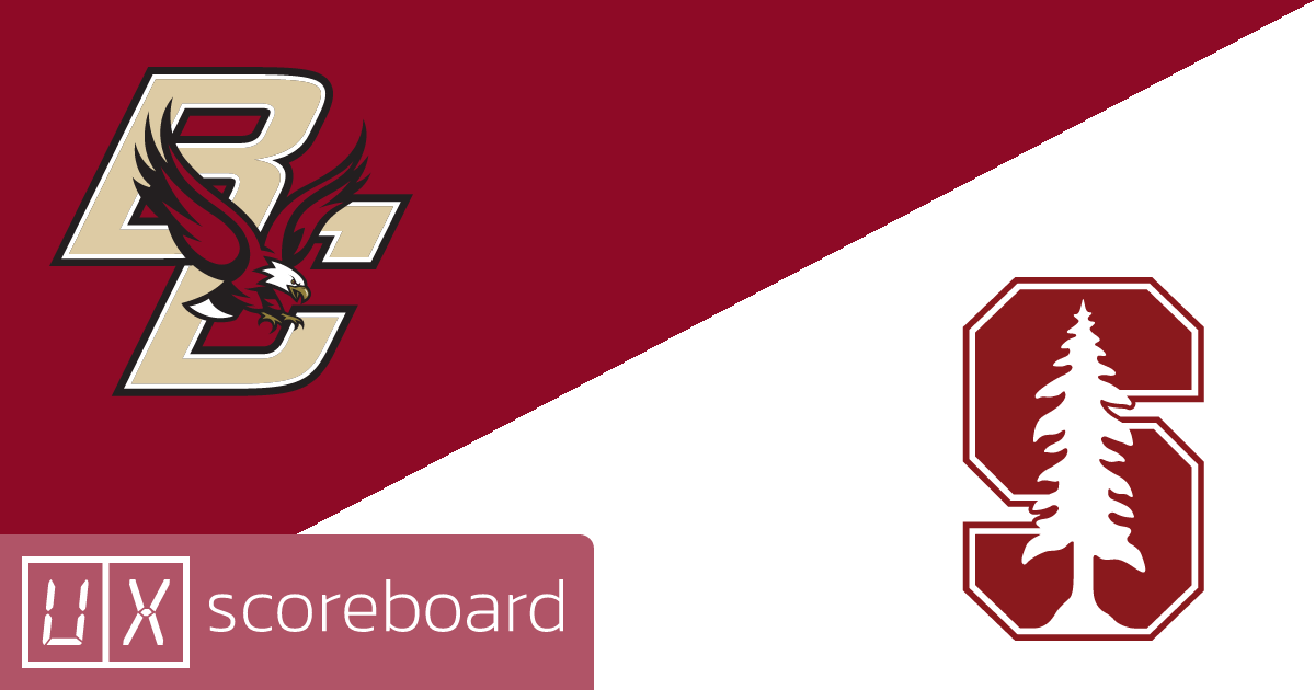 Boston College Eagles vs Stanford Cardinal game highlights