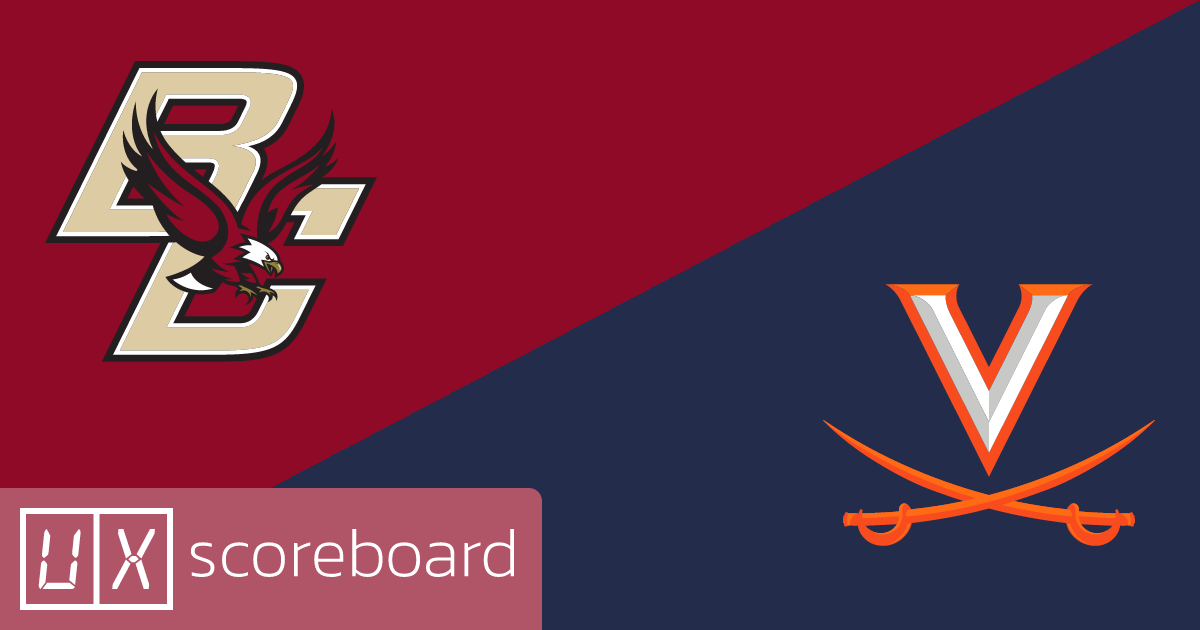 Boston College Eagles vs Virginia Cavaliers game highlights