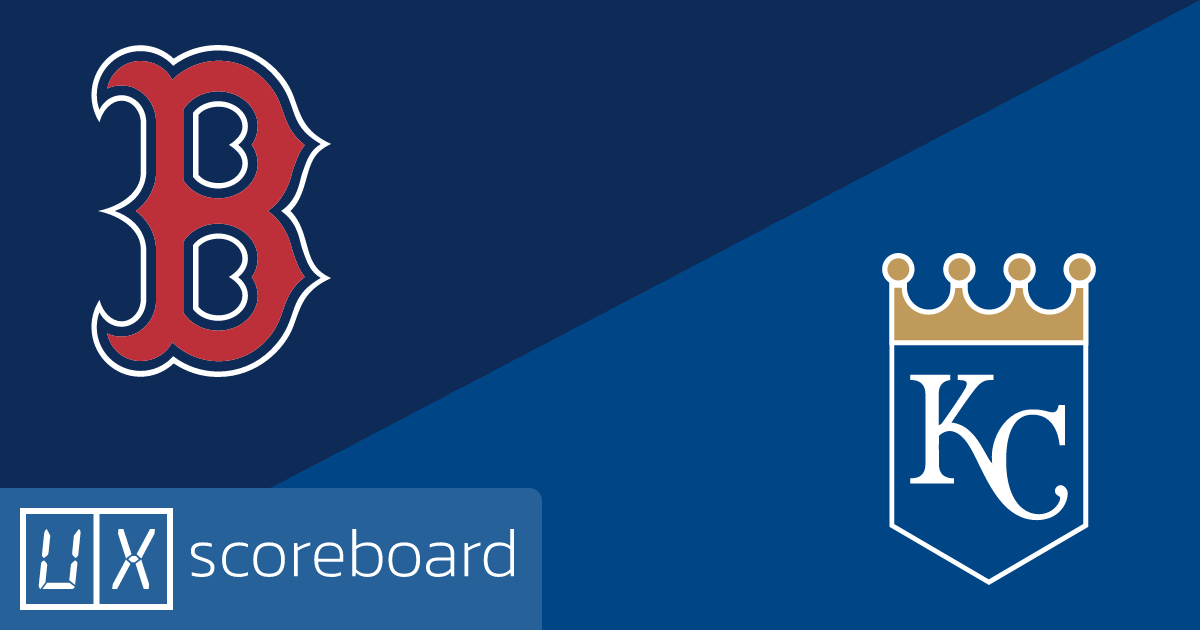 Boston Red Sox vs Kansas City Royals game highlights