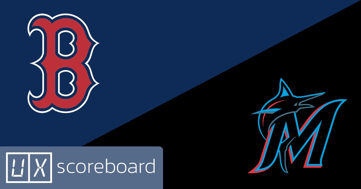 Boston Red Sox vs Miami Marlins game highlights
