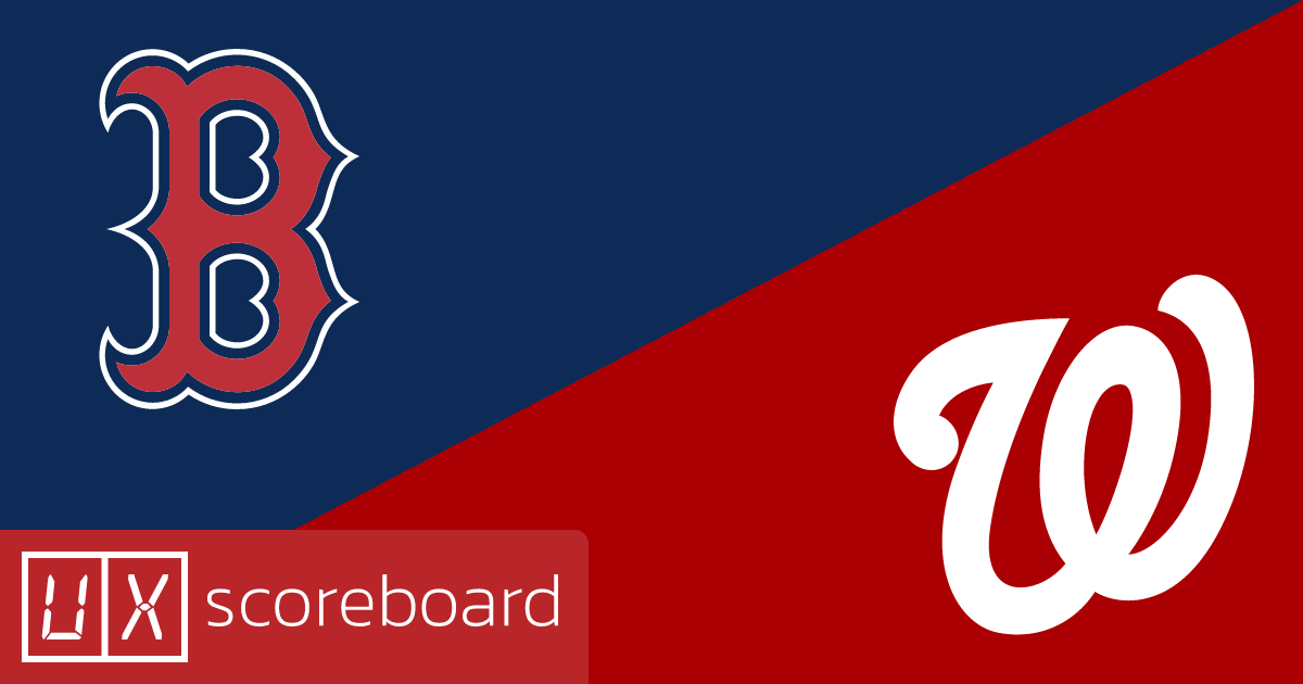 Boston Red Sox vs Washington Nationals game highlights