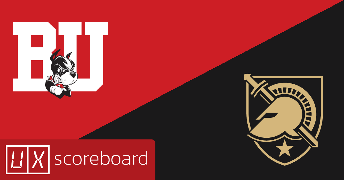 Boston University Terriers vs Army Black Knights game highlights