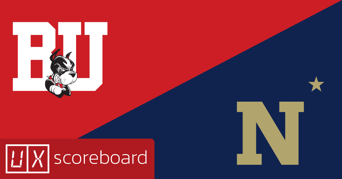Boston University Terriers vs Navy Midshipmen game highlights