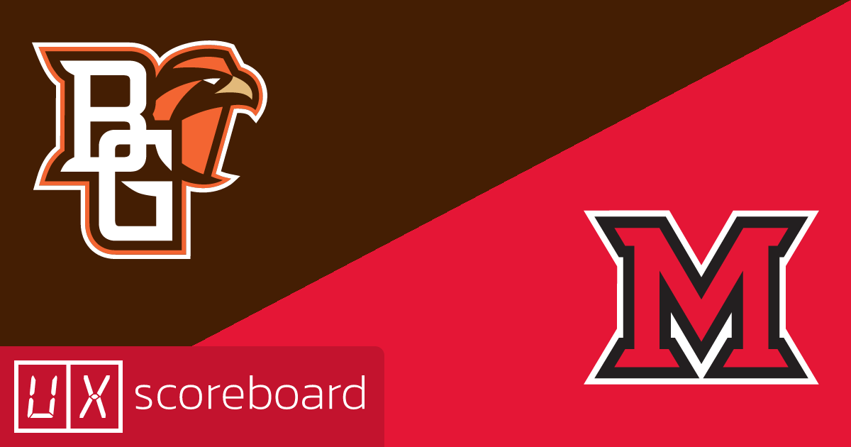 Bowling Green Falcons vs Miami (OH) Redhawks game highlights
