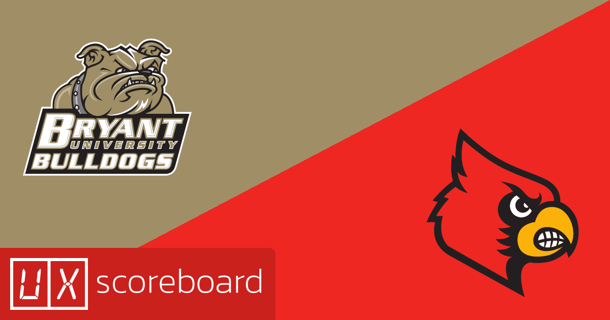 Bryant Bulldogs vs Louisville Cardinals game highlights
