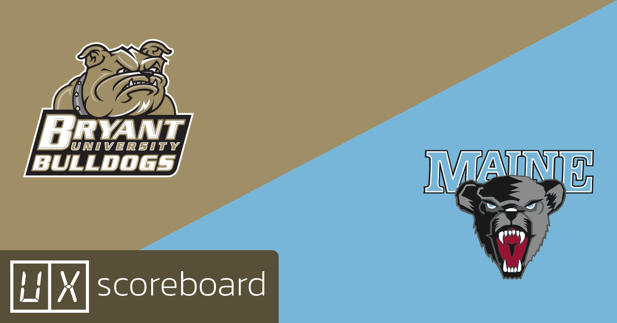 Bryant Bulldogs vs Maine Black Bears game highlights