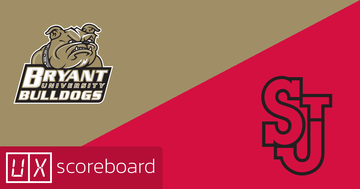 Bryant Bulldogs vs St. John's Red Storm game highlights