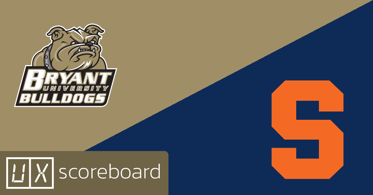 Bryant Bulldogs vs Syracuse Orange game highlights