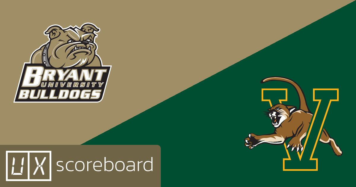Bryant Bulldogs vs Vermont Catamounts game highlights