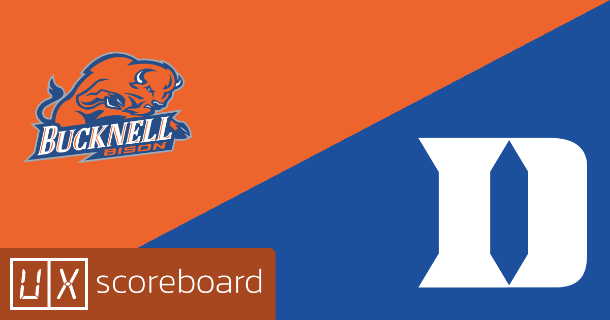 Bucknell Bison vs Duke Blue Devils game highlights