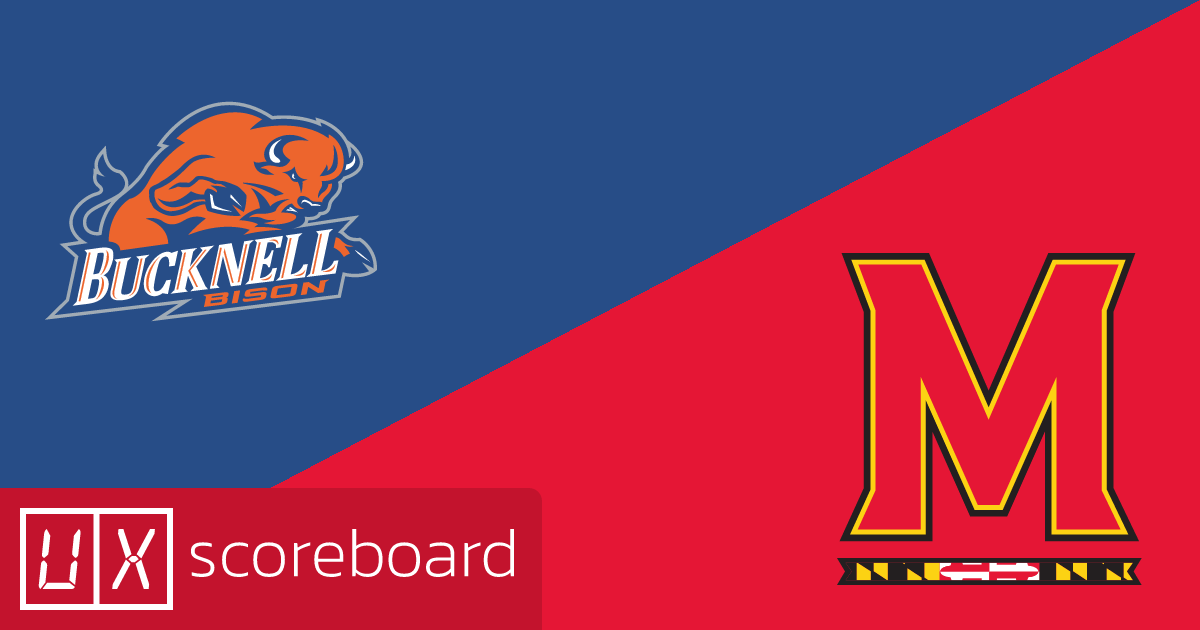 Bucknell Bison vs Maryland Terrapins game highlights
