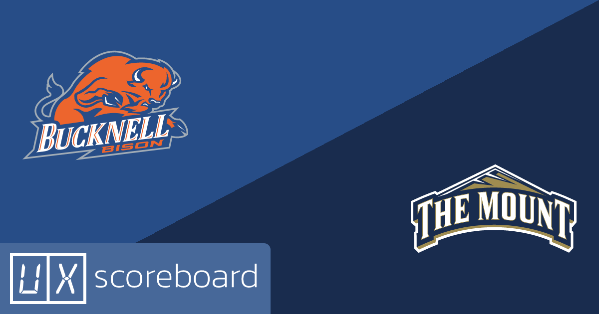 Bucknell Bison vs Mount St. Mary's Mountaineers game highlights