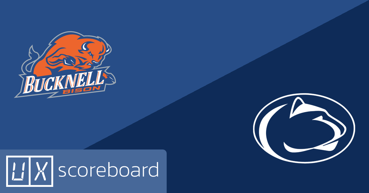 Bucknell Bison vs Penn State Nittany Lions game highlights