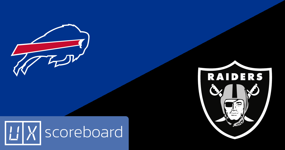 Buffalo bills vs las vegas raiders