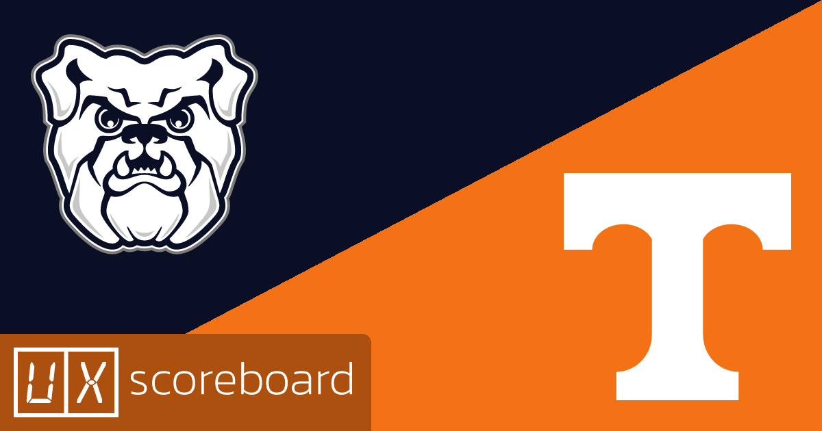 Butler Bulldogs vs Tennessee Volunteers game highlights