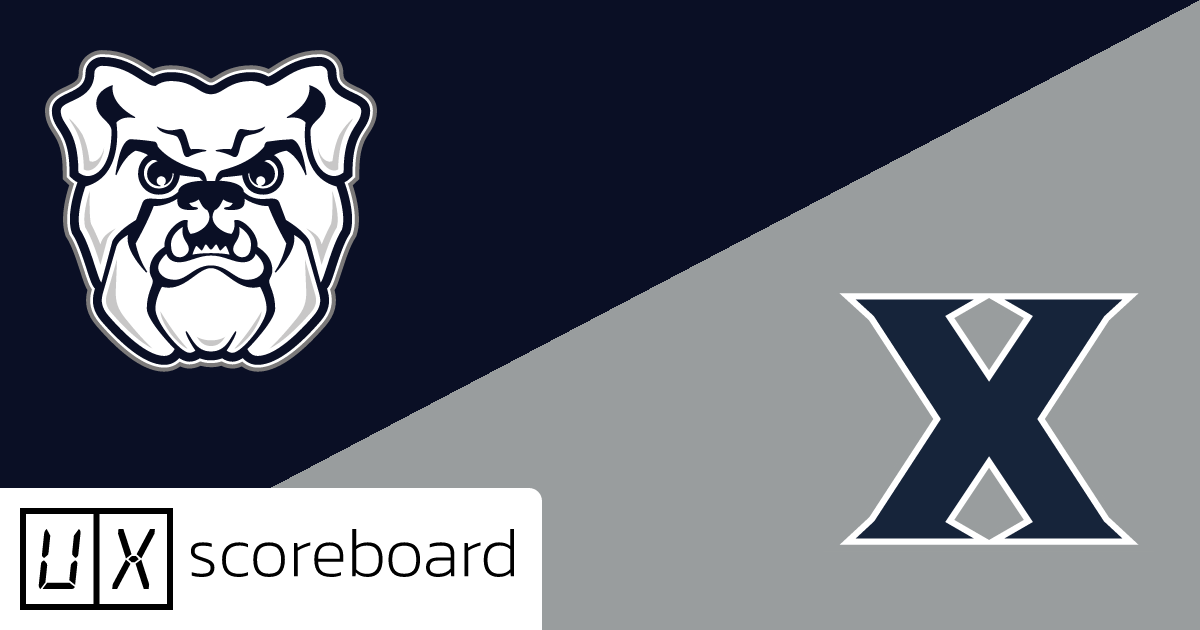 Butler Bulldogs vs Xavier Musketeers game highlights