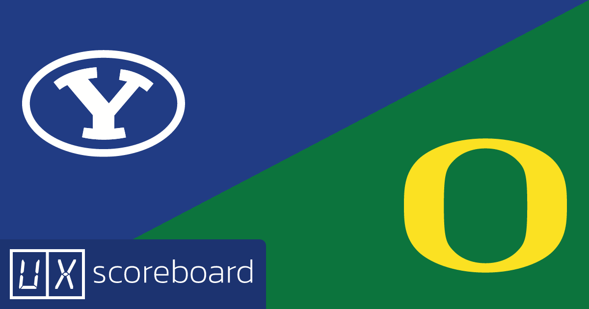 BYU Cougars vs Oregon Ducks game highlights