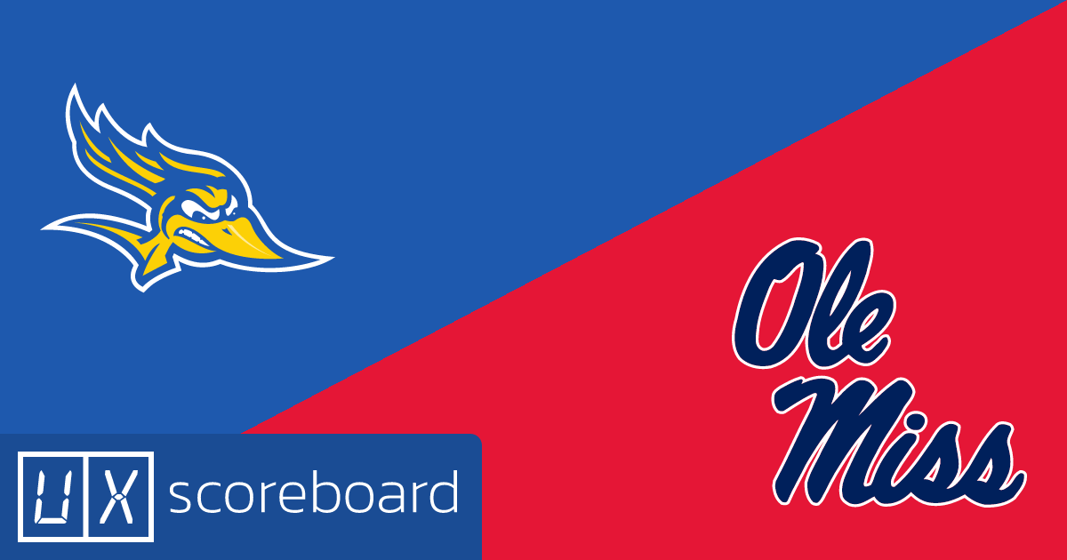 Cal State Bakersfield Roadrunners vs Ole Miss Rebels game highlights