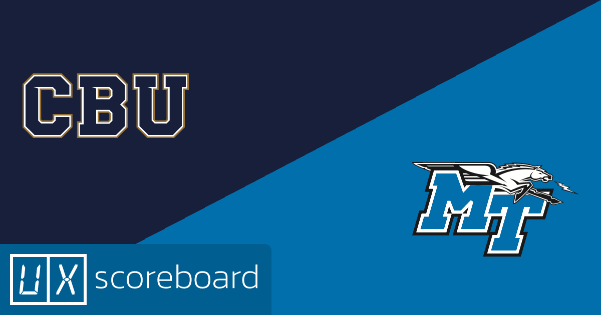 California Baptist Lancers vs Middle Tennessee Blue Raiders game highlights