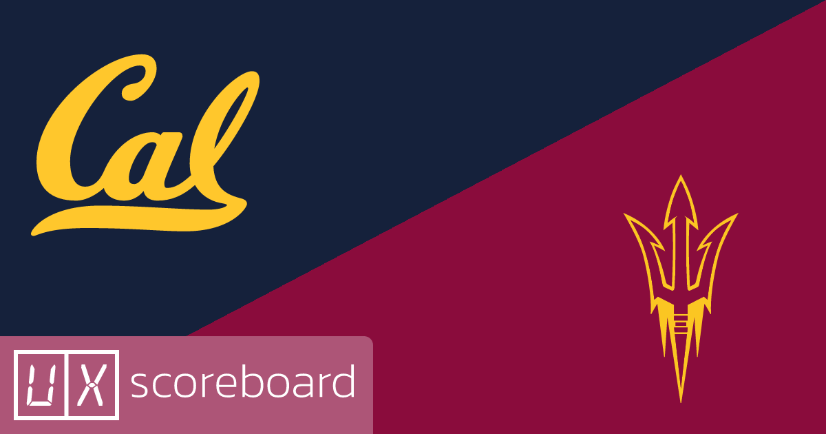 California Golden Bears vs Arizona State Sun Devils game highlights