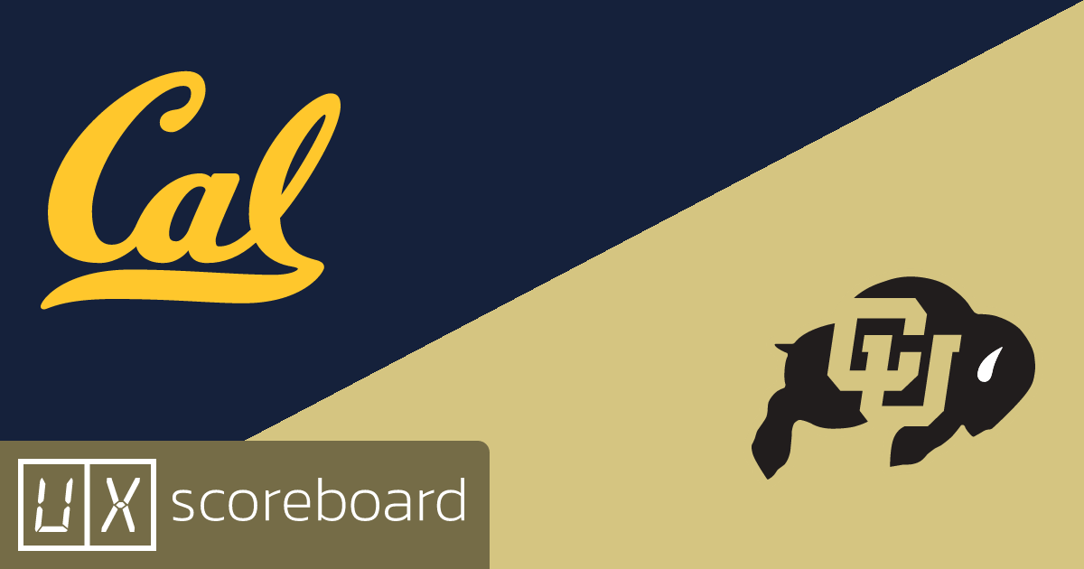 California Golden Bears vs Colorado Buffaloes game highlights