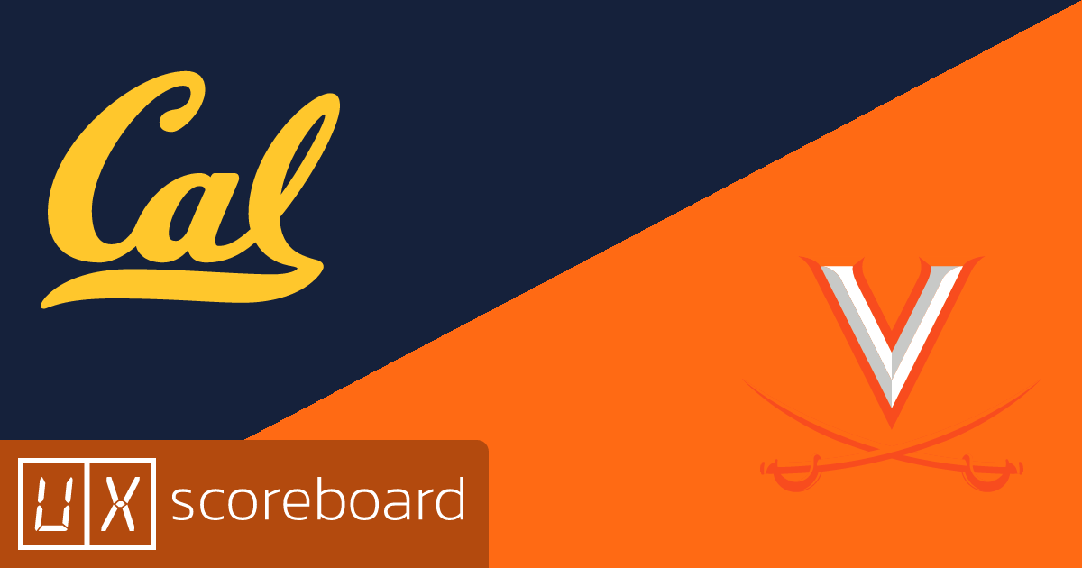 California Golden Bears vs Virginia Cavaliers game highlights