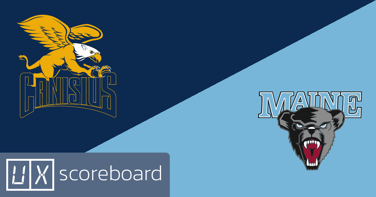 Canisius Golden Griffins vs Maine Black Bears game highlights