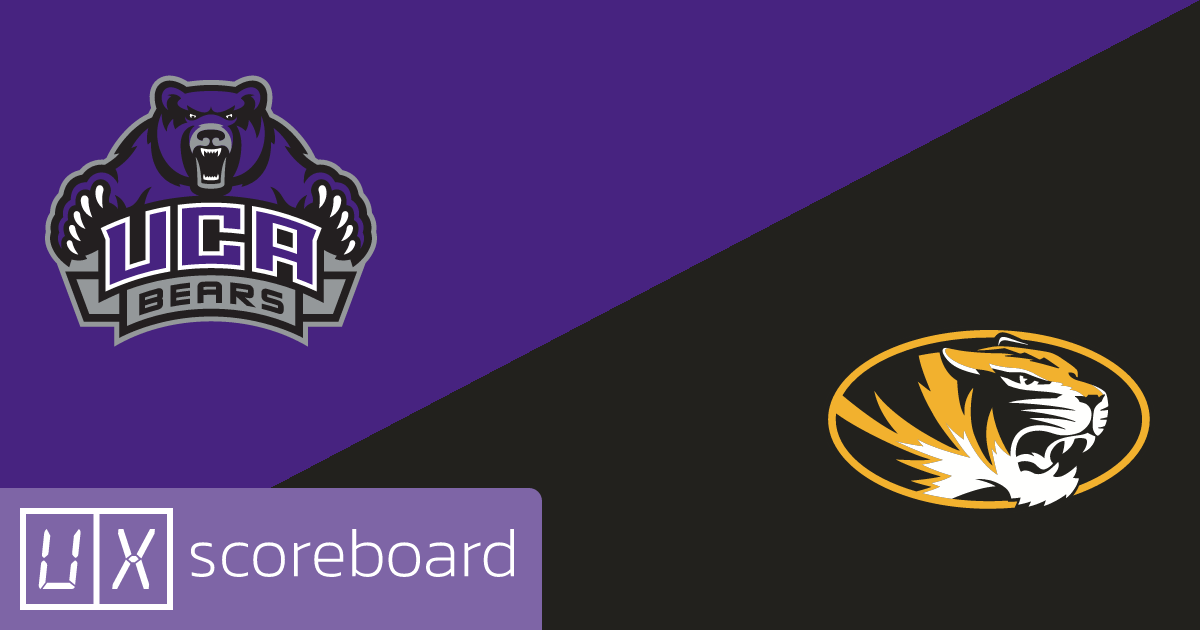 Central Arkansas Bears vs Missouri Tigers game highlights