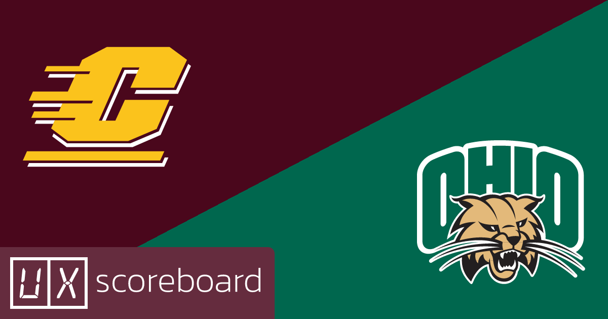Central Michigan Chippewas vs Ohio Bobcats game highlights