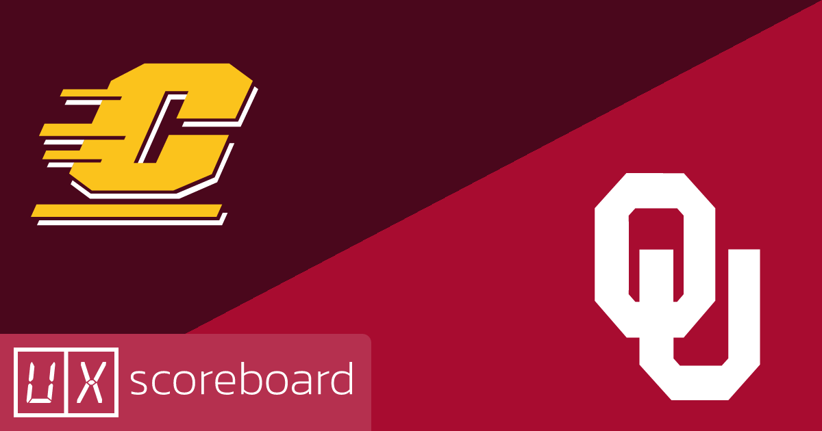 Central Michigan Chippewas vs Oklahoma Sooners game highlights