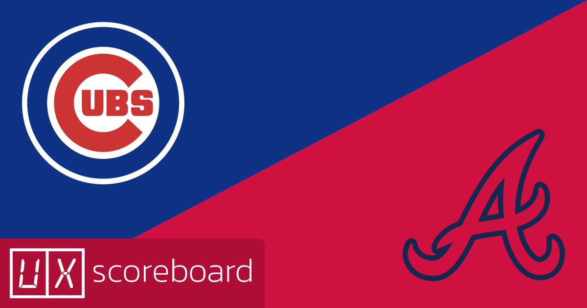 Chicago Cubs vs Atlanta Braves game highlights
