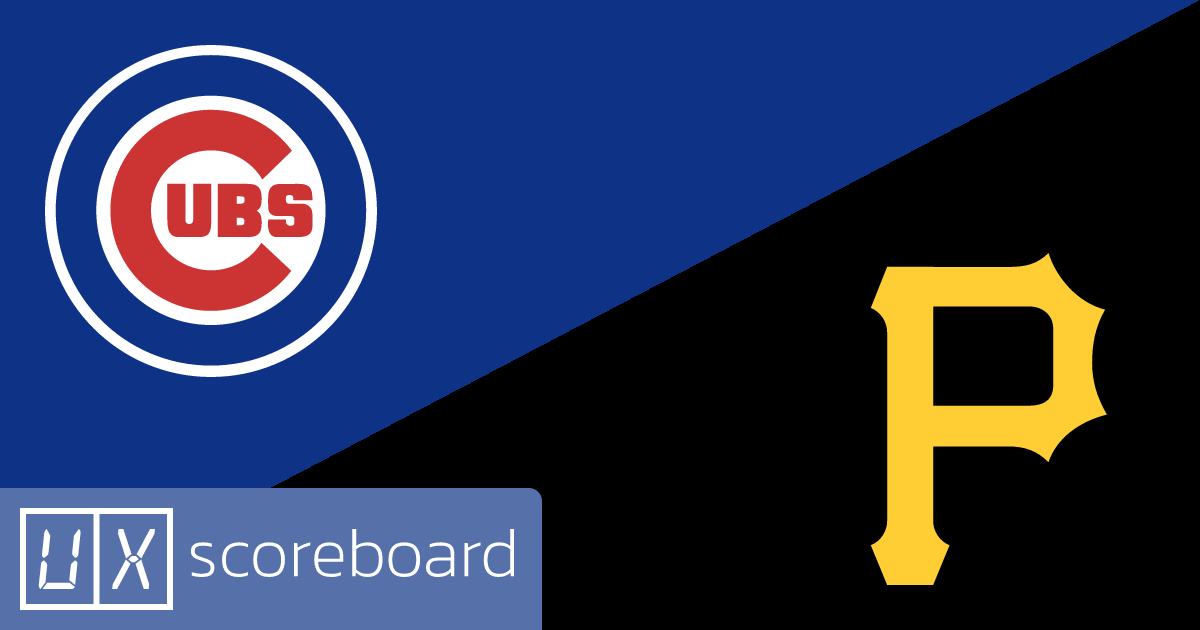 Chicago Cubs vs Pittsburgh Pirates game highlights