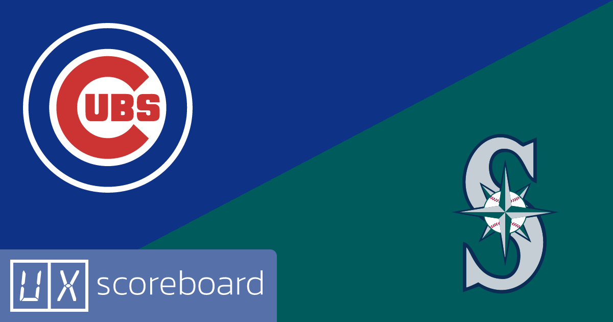 Chicago Cubs vs Seattle Mariners game highlights