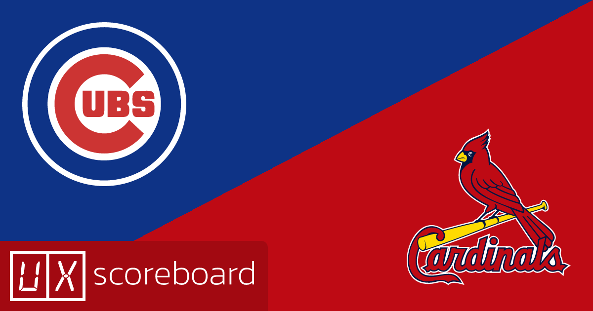 Chicago Cubs vs St. Louis Cardinals game highlights