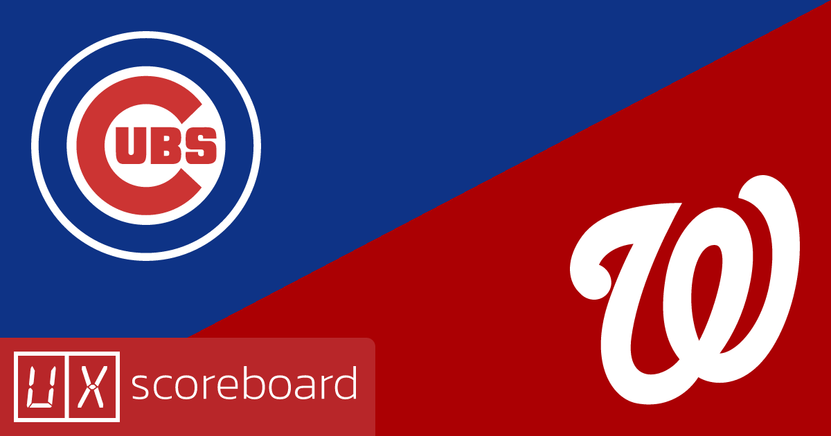 Chicago Cubs vs Washington Nationals game highlights