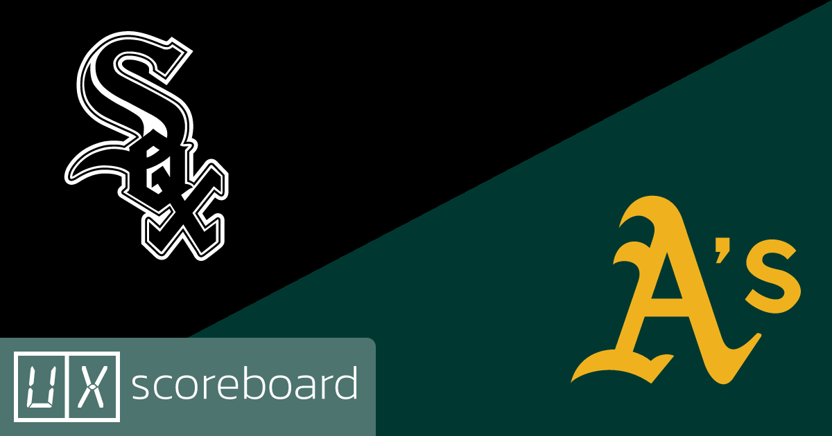 Chicago White Sox vs Athletics game highlights