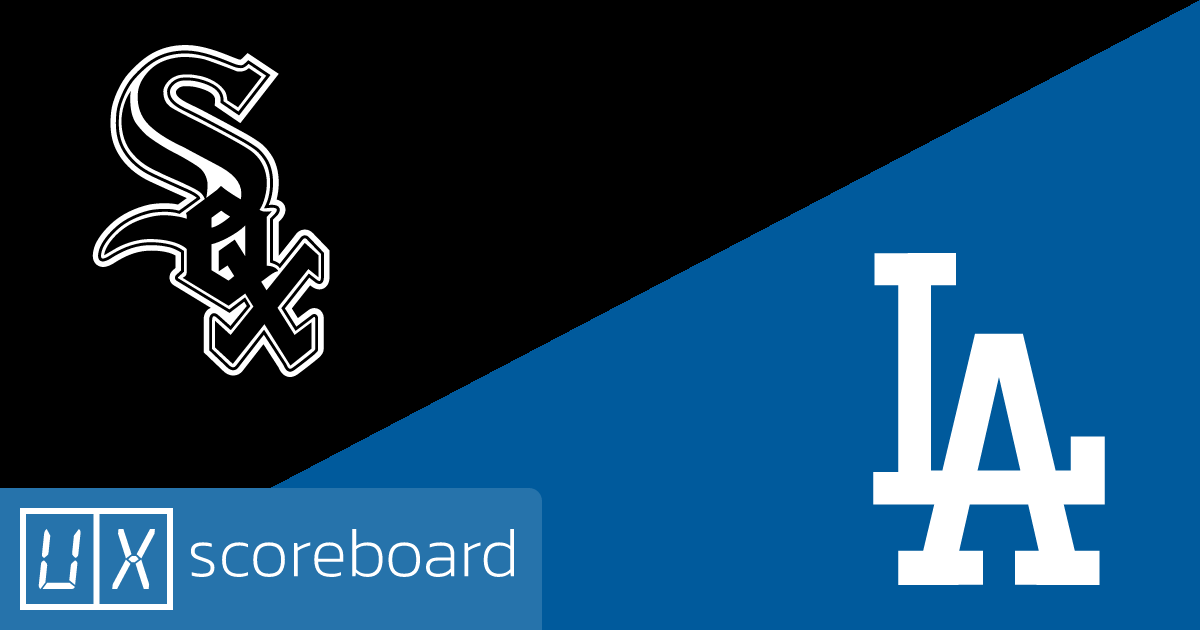 Chicago White Sox vs Los Angeles Dodgers game highlights