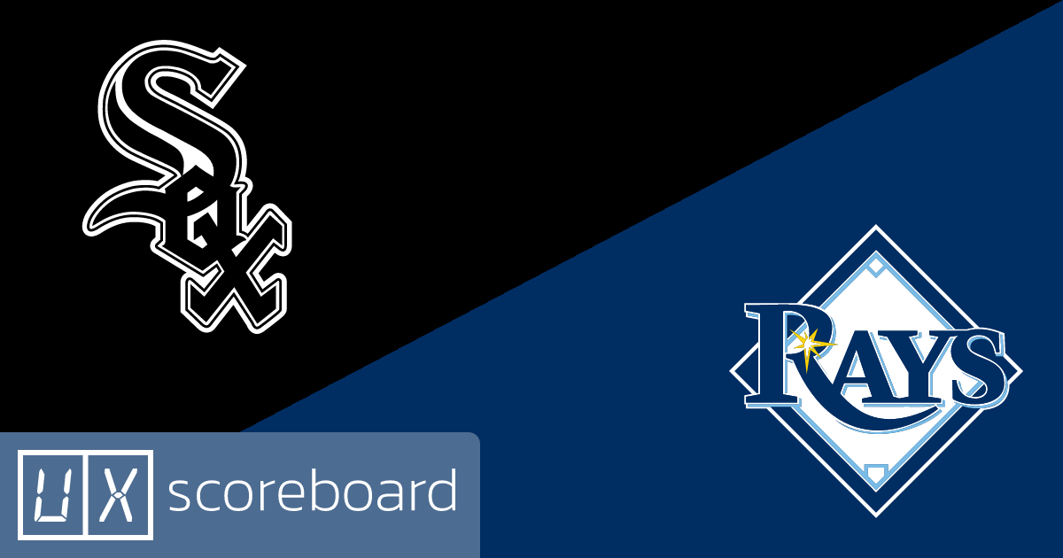 Chicago White Sox vs Tampa Bay Rays game highlights