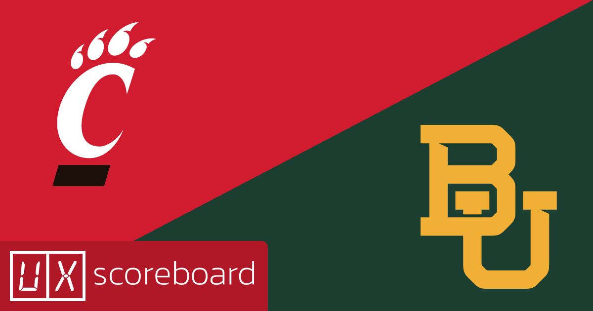 Cincinnati Bearcats vs Baylor Bears game highlights