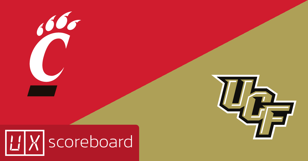 Cincinnati Bearcats vs UCF Knights game highlights
