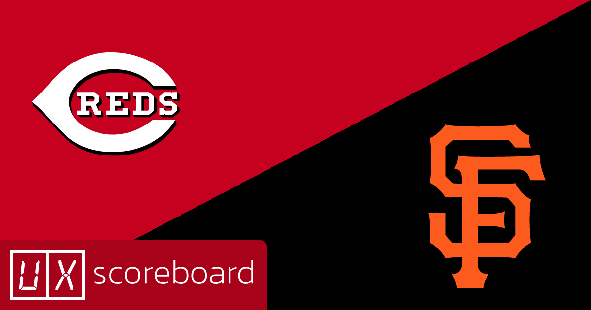 Cincinnati Reds vs San Francisco Giants game highlights