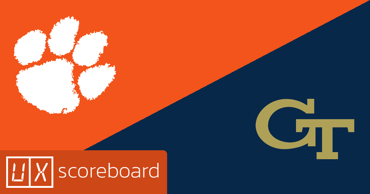 Clemson Tigers vs Georgia Tech Yellow Jackets game highlights