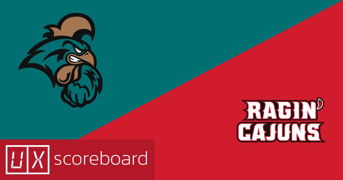Coastal Carolina Chanticleers vs Louisiana Ragin' Cajuns game highlights