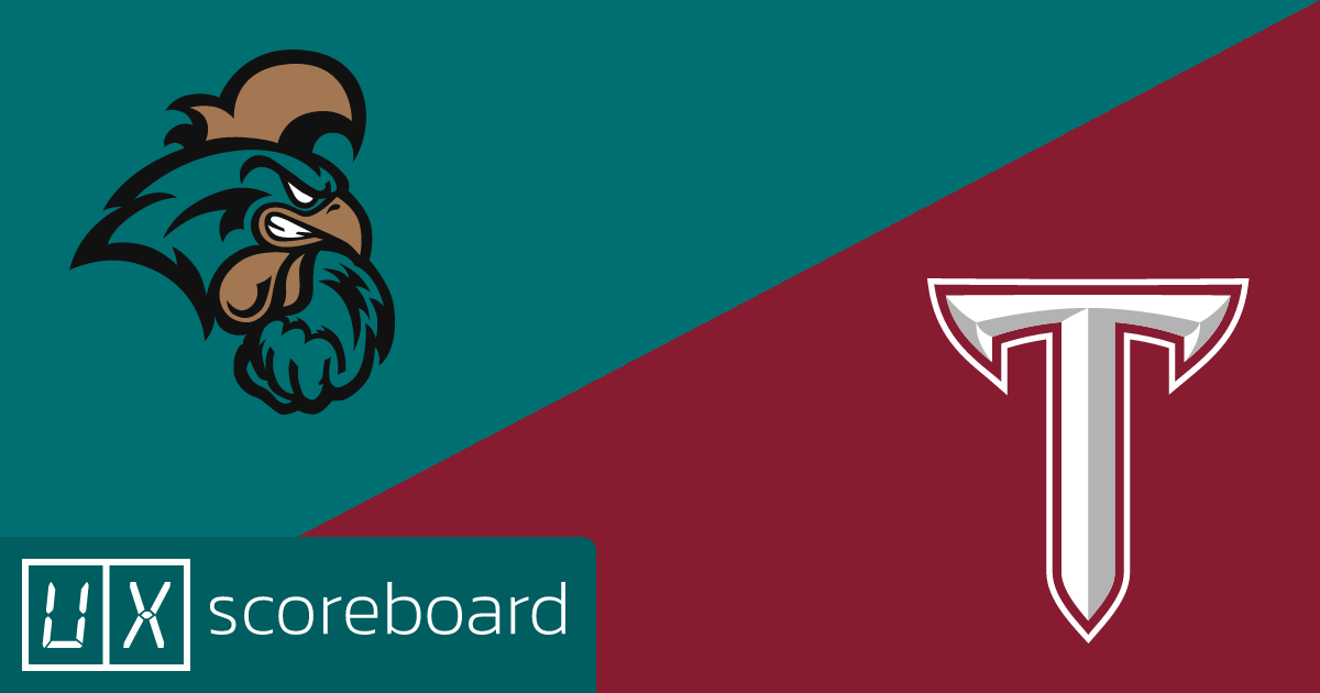 Coastal Carolina Chanticleers vs Troy Trojans game highlights