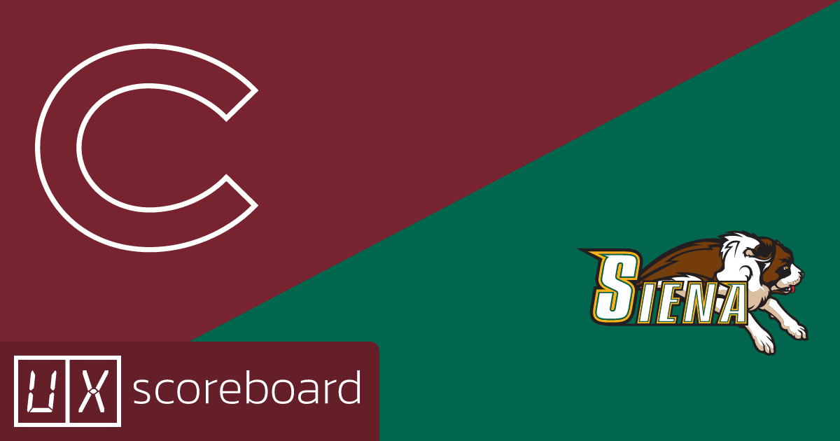 Colgate Raiders vs Siena Saints game highlights