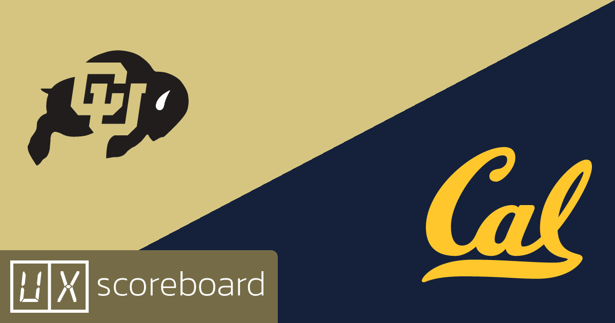 Colorado Buffaloes vs California Golden Bears game highlights